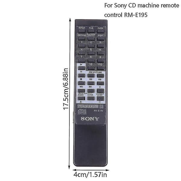 Fjernkontroll Universal For Sony CD-opptaker 228esd 227esd Cdp-x33 Cdp-950