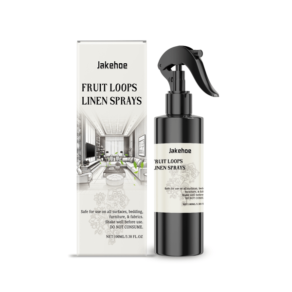 100 ml/boks duftende linspray, en lett, luftfriskende og langvarig duft for hjemmebruk.