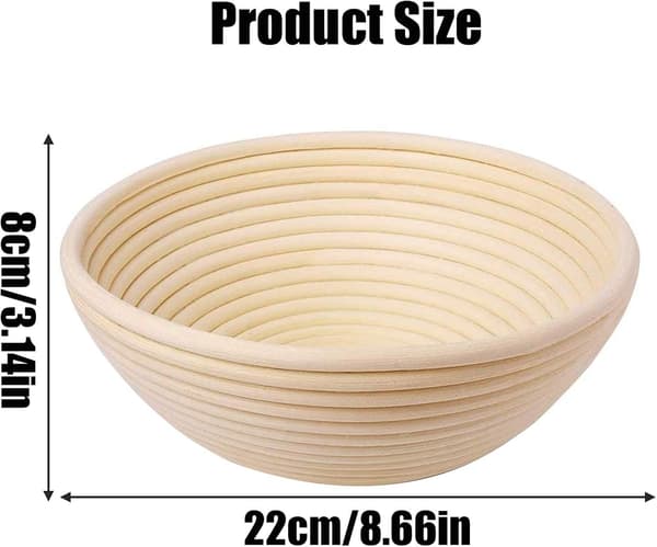 Pyöreä kohotuskori - Pellavavuorella - 22 cm