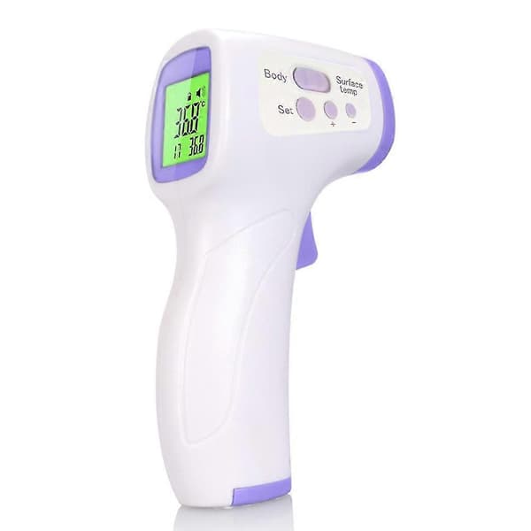 Infraröd Panntermometer Beröringsfri Digital Termometer Temperaturmätning för Barn och Vuxna