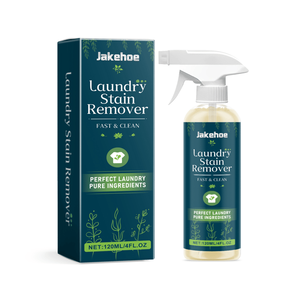 120 ml/boks Flekkfjerner for klær, Stoffgjennomtrenger, Flekkfjerner for hvite klær, Kragerenser, Vaskespray