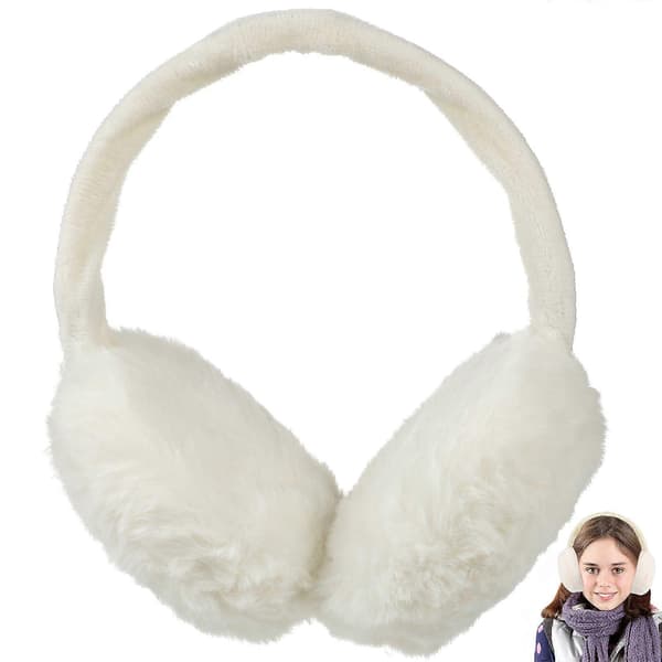 1 st Vinter Jul Öronmuffar Plysch Varma Öronskydd Öronmuff