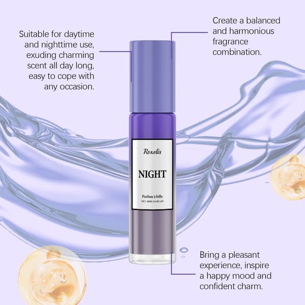 10 ml/ask Lockande Roll-on Parfym för Kvinnor - Långvarig Doft, Charmig och Elegant, Bärbar Roll-on Parfym