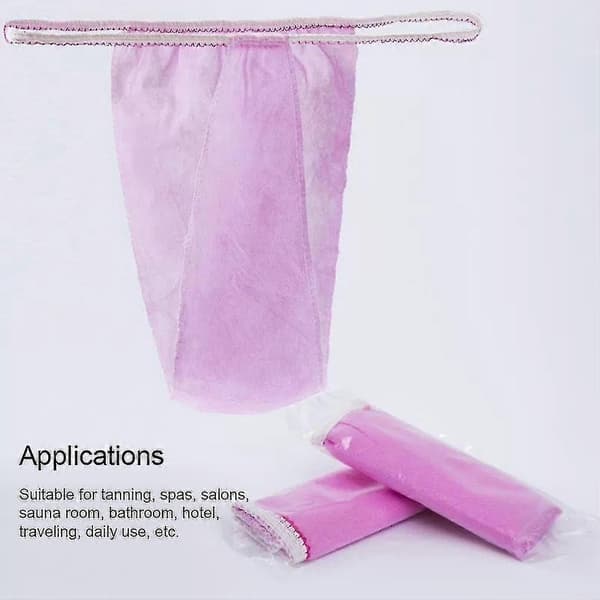 100 stk. Reise Spa Pustende Dame Truser Pink