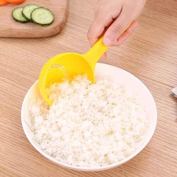 Risboldform, non-stick sushiform, risske, køkkenredskab, gul.