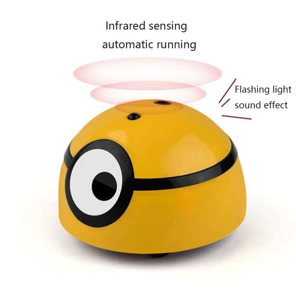 Intelligentt flugtlegetøj til katte og hunde, interaktivt legetøj, automatisk smart infrarød sensor, flugtlegetøj til børn, kæledyrsartikler