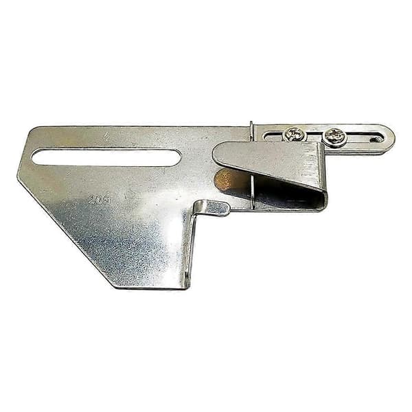 (Ny) Justerbar stoffguide passer til 2/3 nåls dekkstingmaskin metallfoldbinder