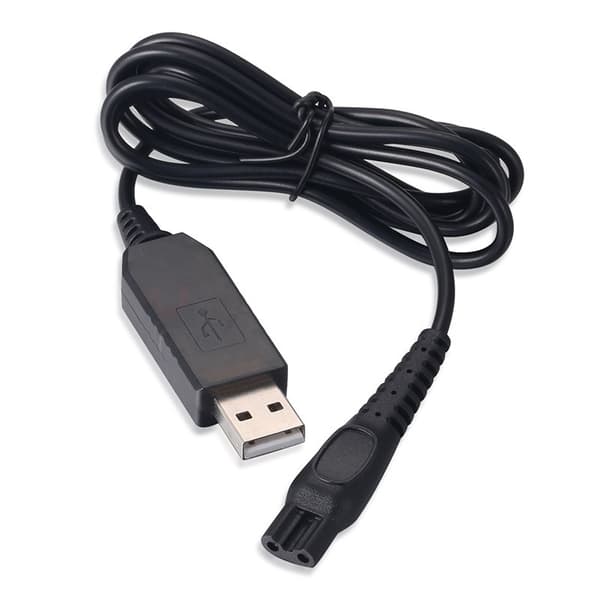 Gäller Philips rakapparat serie 5000 S5531 HQ8505 billaddarkabel USB-strömkabel