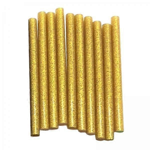 6X 10 Stykker Farvede Smeltelimstifter Glitter Smeltelimstifter til DIY