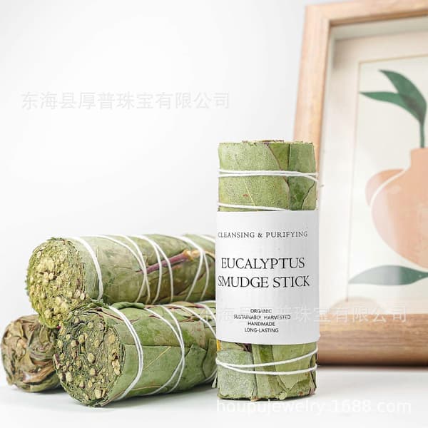 2 stk. 4-tommers naturlig eukalyptus aromaterapi-pind