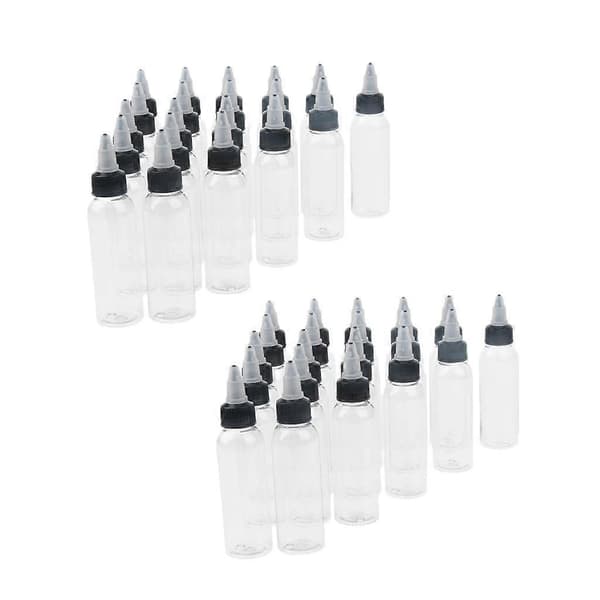 40 STK Tomme Plastik Klemmeflasker