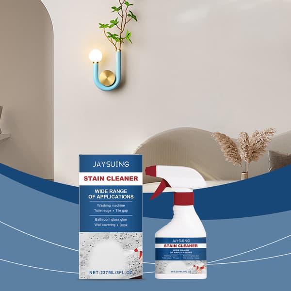 NY 237ml/boks Multi-Effekt Flekkfjerner Spray for Vegger, Flisfuger, Baderomstak - Fjerning av Flekker og Mugg