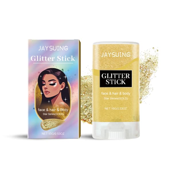15g/ask Glitter Stick (Guld) - Fest/Bal/Scenmakeup, Ansikte, Kropp, Nyckelbenshighlighter