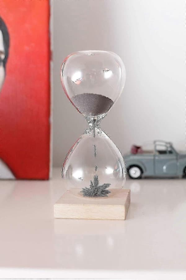 Magnetisk timeglas - Et minuts sandtimer til UK hjemme-/kontorindretning