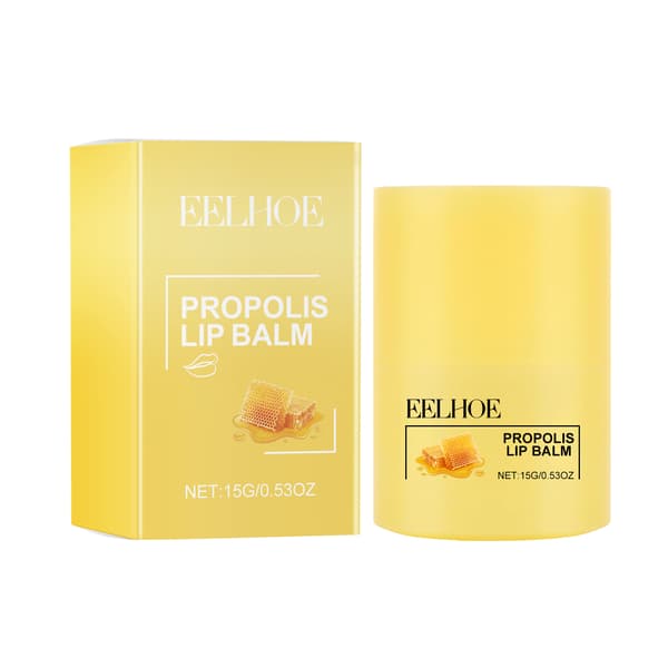 NY 15g/æske Honning Læbepomade Nærer og Blødgør Læber Dybt Daglig Propolis Læbepomade