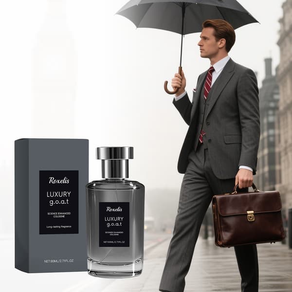 80 ml/låda Blommig Träig Eau de Parfum för män: En charmig träig doft, unisex, sofistikerad, perfekt för dejter.
