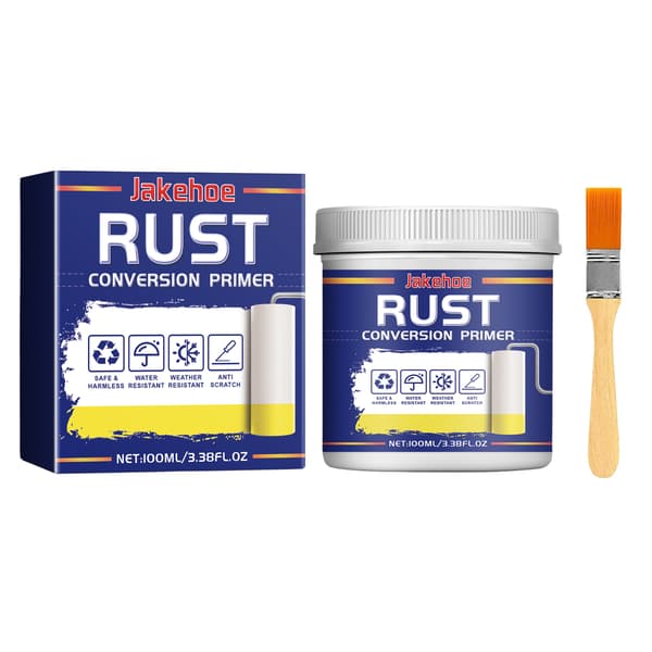 NY 100ml/boks Rusthindrende Grunning for Jernporter, Metallgirbraketter, Rustfjerner og Antikorrosjonsmiddel for Trapperekkverk