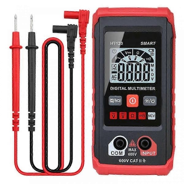 Digitalt Multimeter, Tm-510 4000 Tællinger, Smart Måling, Auto-Ranging Voltmeter