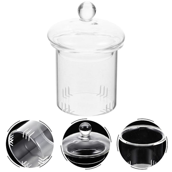 1 Sæt Transparent Te Filter Te Rest Si Loose Te Glas Brygger