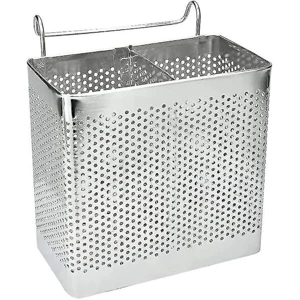 Diskställ, diskkorg, diskställ, diskställ i rostfritt stål för diskbänk..