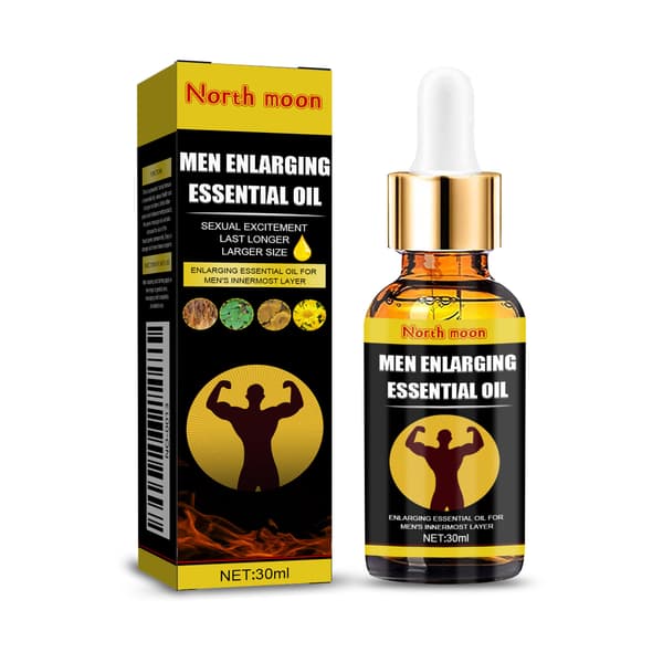 NY 30ml/låda Herr Massageolja - Massageolja för mäns kropp och hud