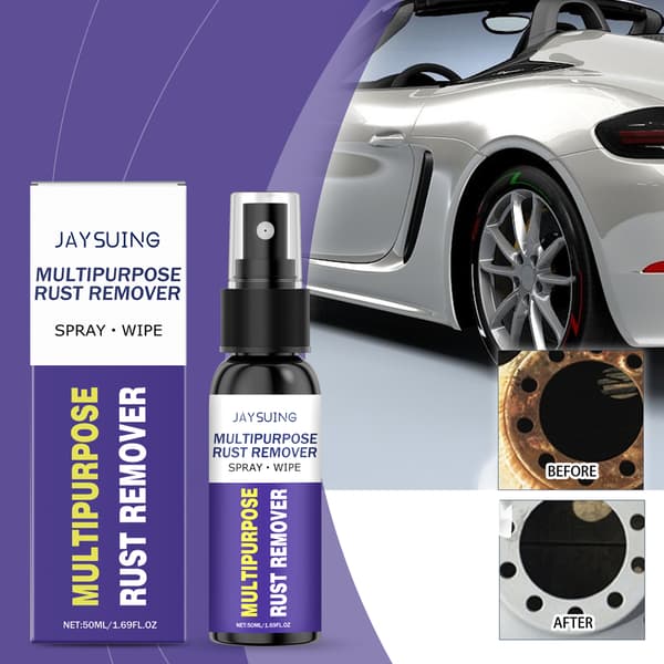 Metallrustfjerner (50 ml/boks) - Multifunksjonelt polerings- og oppussingsmiddel for bilfelger, rustfjerner for kraner i rustfritt stål
