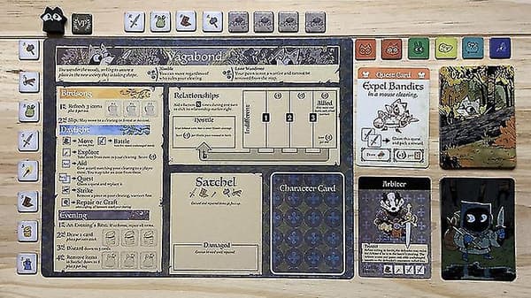 Leder Games | Root: The Riverfolk -peruspeli ja lisäkorttipelit