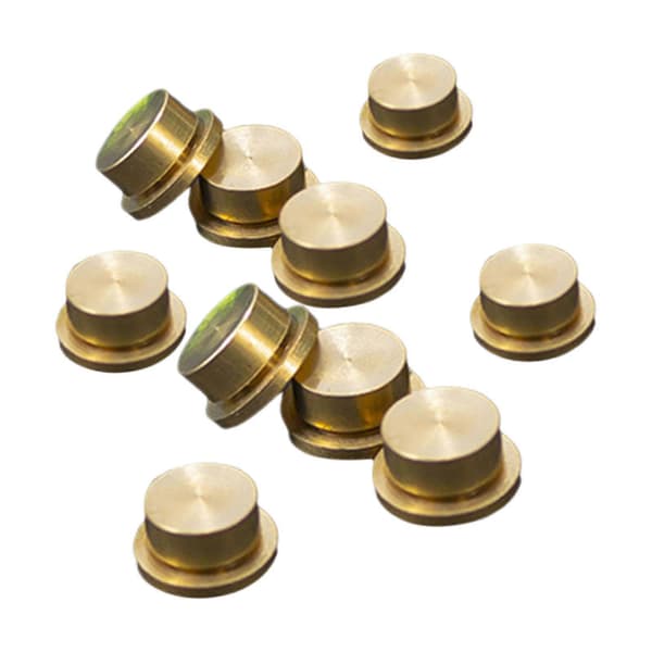 10x Olje Mini Lager Roterbart Halsband Lager Koppar Metallurgisk Del
