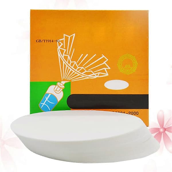 1 låda/100 st Premium Medium Kvalitativt Filterpapper Runt Oljetestpapper Praktiskt Kvalitativt Filterpapper (15 cm)