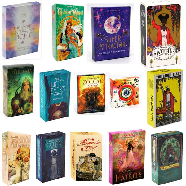 Engelsk version av Tarotkort Brädspelskort Tarotkort Tarot Orakelkort M