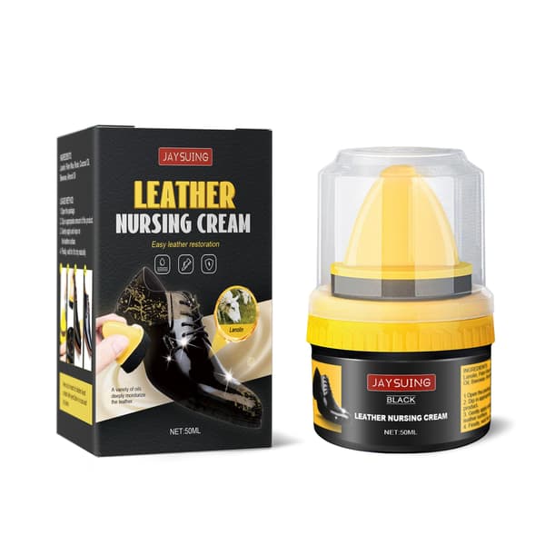 50 ml/låda Läderpolish, Skorengöring, Soffa- och Sätesrenovering och Underhåll Bärbart Läderunderhållsvax