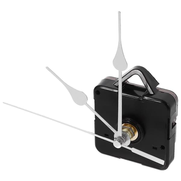 1 Set Klockkit Klockdel Batteridriven 25-30cm Tyst Väggklockmekanism