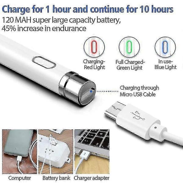 Til iPad Pro 11 12.9 10.5 9.7 2018 2017 Trykpen Smart Pen Til Mini 5 4 Air 1 2 3 Tablet
