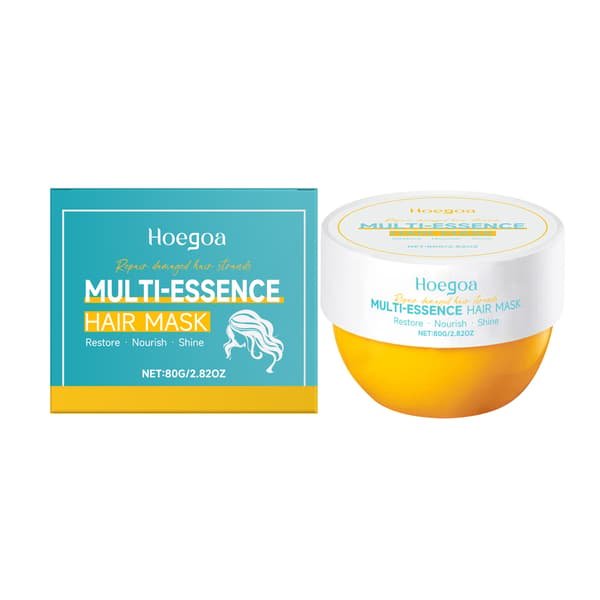 80g/låda Närande Hårmask - Daglig Återfuktande och Närande Hår, Hydrerande, Mjukgörande och Utjämnande Hår.