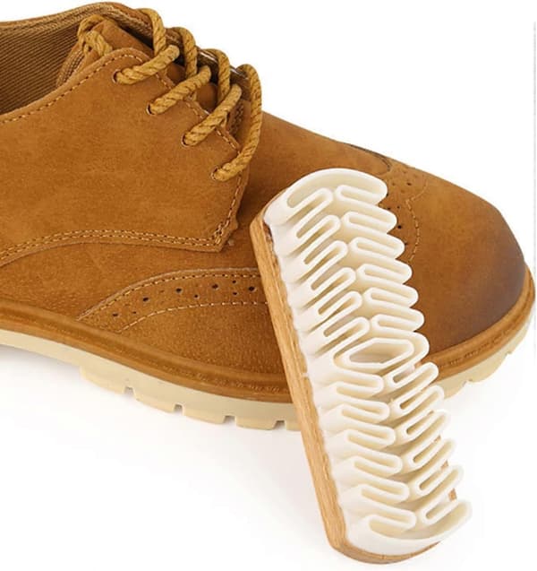 (Ny) Rengöringsborste, slitstark crepeborste rengör all mocka nubuck