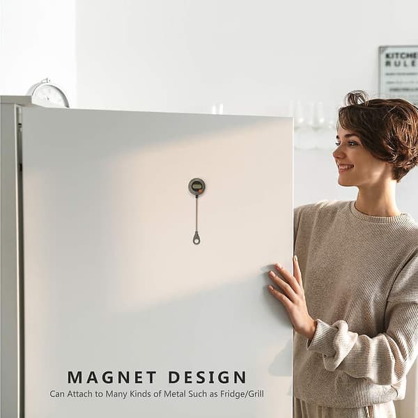 (NY) Stegetermometer Køkkentermometer Kødtermometer Hurtig Øjeblikkelig Aflæsning Digital Madtermometer Med Magnet
