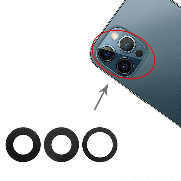 Bakkameraobjektiv för iPhone 12 Pro Max - Bra