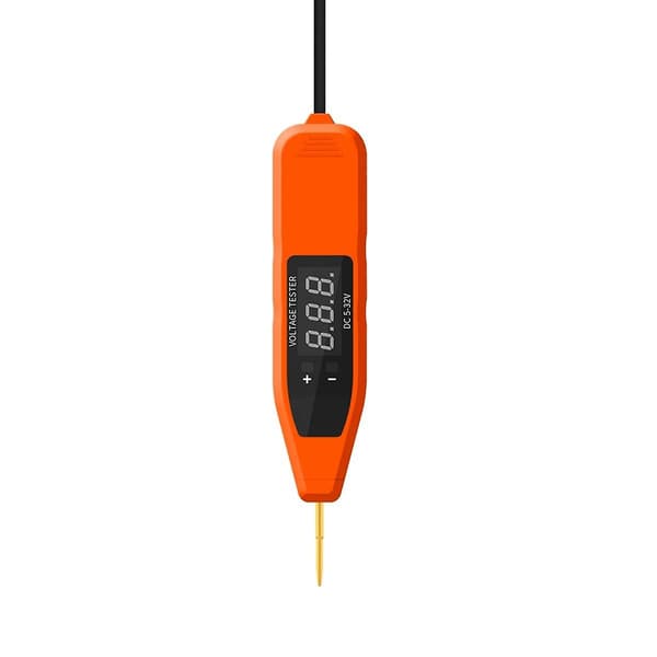 Bil Sikring Krets Probe Tester 2.5-32V Elektrisk Digital Display Spenningstest Penn Digital Display Uni