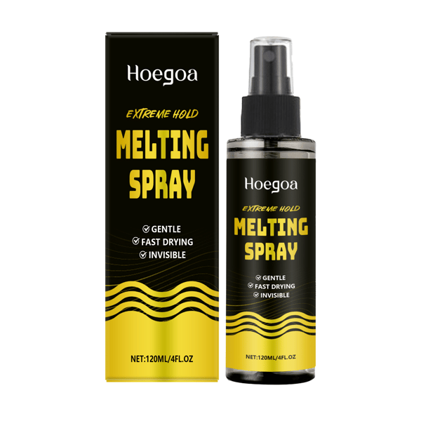 120 ml/låda Lace Wig Spray - Bekväm spray för torrt hår, osynlig perukvård, styling och daglig vård