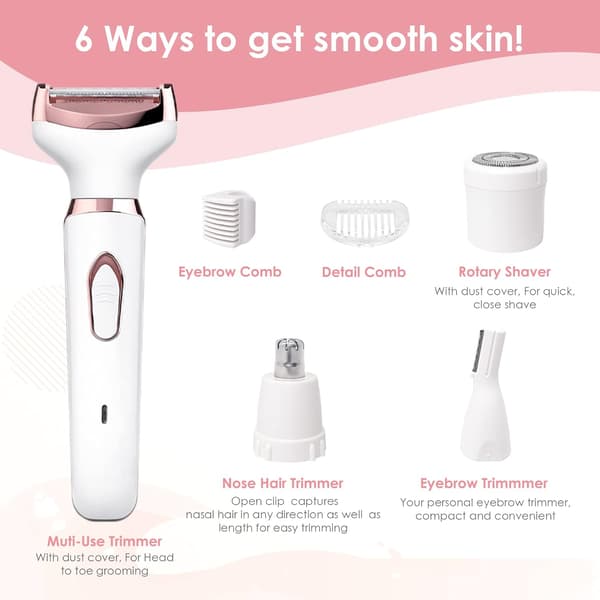 Vått og tørt trådløst epilator for kvinner
