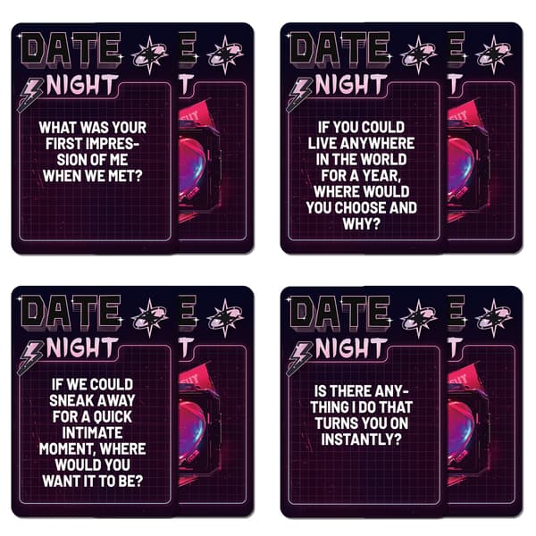 100 interaktive kort til par-dateaftener, essentielle spilkort til par-dates