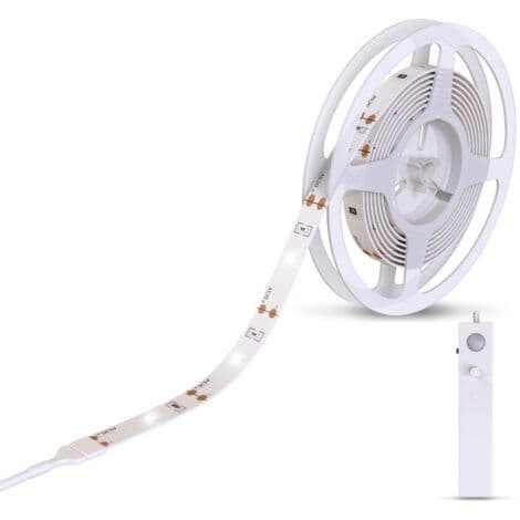 LED-stripe med bevegelsessensor for skapbelysning