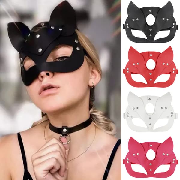 Dekorative masker, maskerade masker, øyemasker White