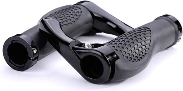 Cykelstyrgreb, 2 x Ergonomiske greb med horn