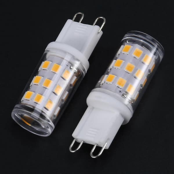 10-pack G9-lampor, 3W halogenlampor, energibesparande G9-sockel.