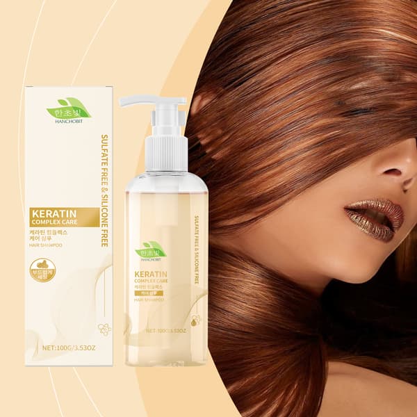 100g/æske Keratin Complex Conditioning Shampoo - Renser, blødgør, fugter og tilføjer glans til håret.