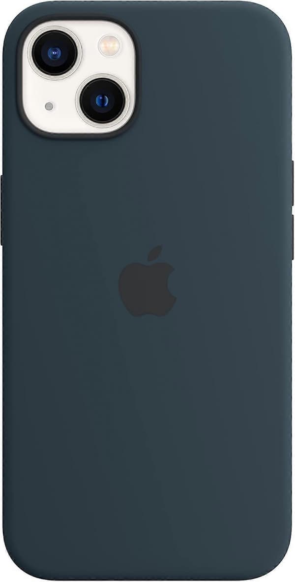 (Abyss Blue) Silikoneetui med Magsafe til iPhone 13