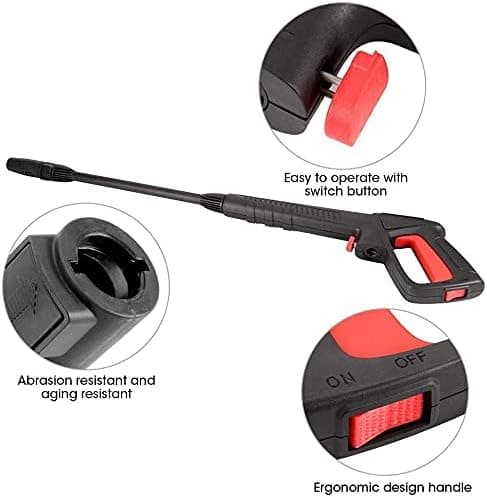 Automatisk tryckpistol, högtryckstvätt Clip-On Spray Vattenstråle