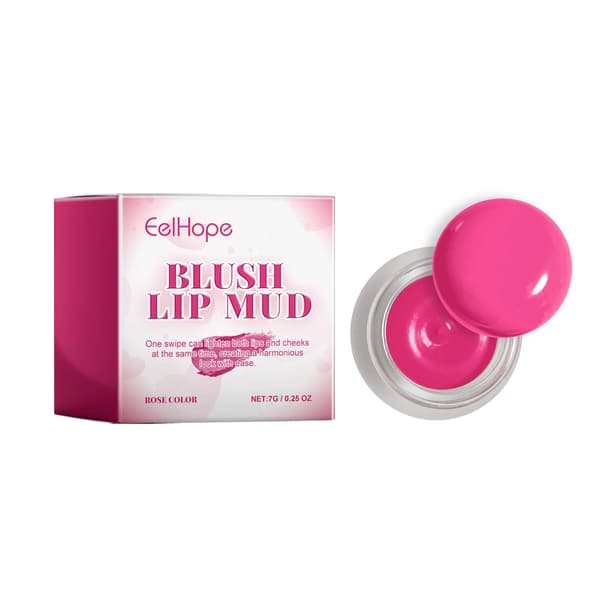 7g/æske Blush & Lipgloss Creme, Letvægts Mat Blush & Lipgloss Creme, Contouring Makeup Multifunktionel Blush Stick