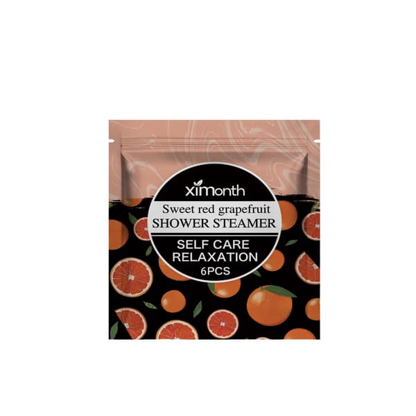 6 stk/pose Aromaterapi Bruseark - Forfriskende Brusebad, Dyb Rensning, Langvarig Duft, Hjemme Aromaterapi Bade Bruseark
